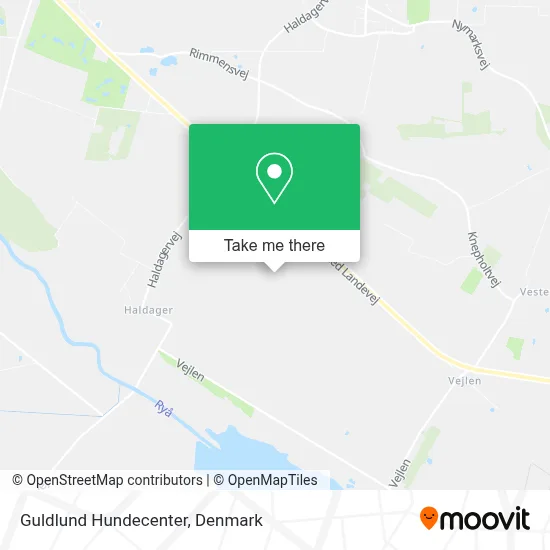 Guldlund Hundecenter map