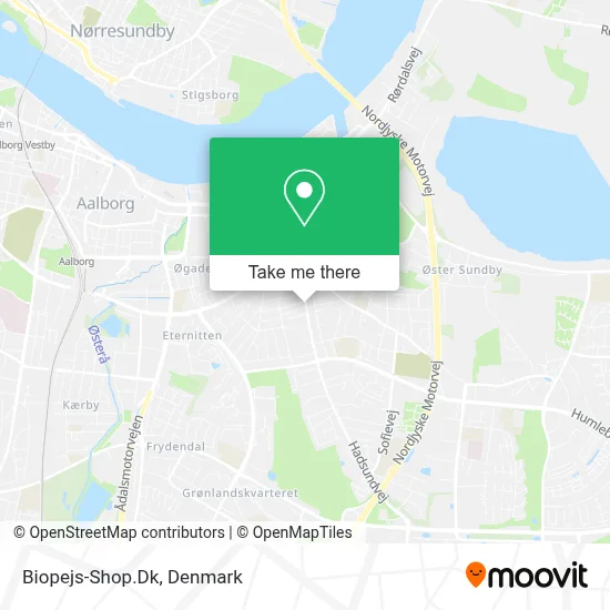 Biopejs-Shop.Dk map