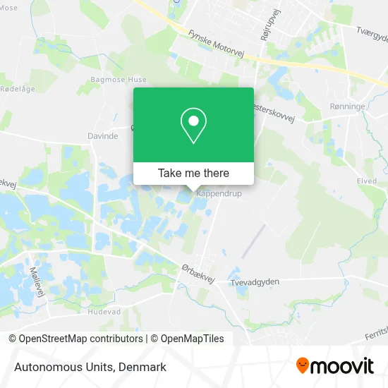 Autonomous Units map