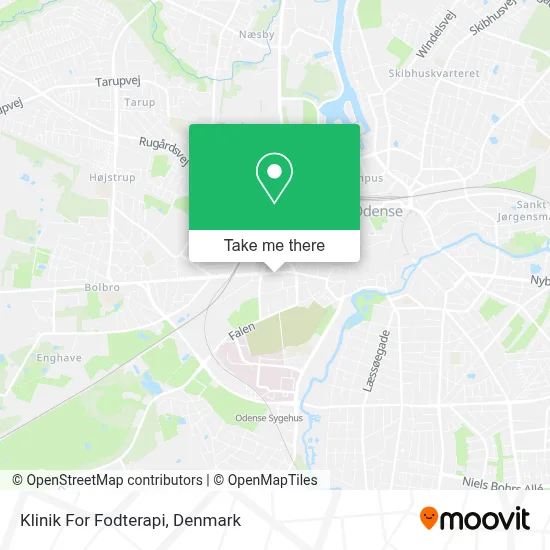 Klinik For Fodterapi map