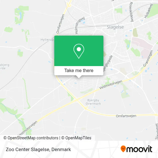 Zoo Center Slagelse map
