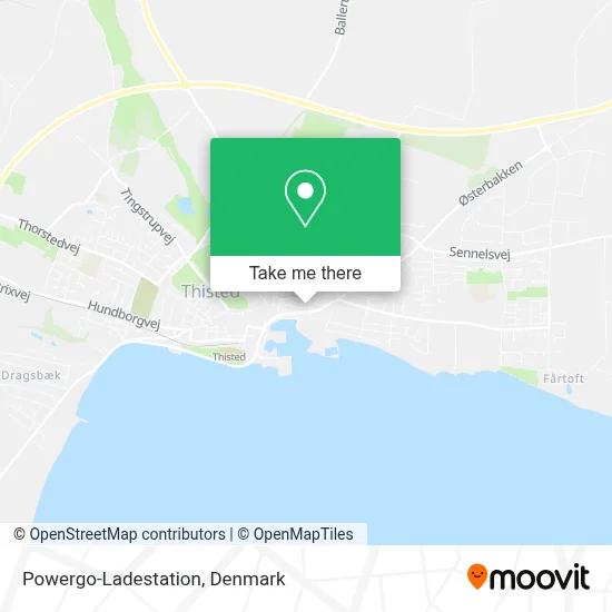 Powergo-Ladestation map