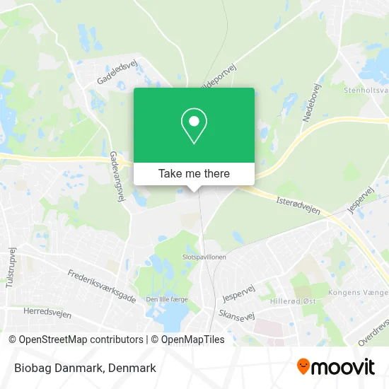 Biobag Danmark map