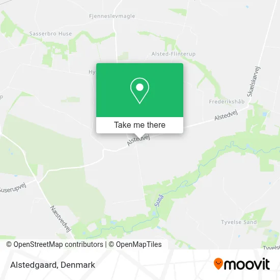 Alstedgaard map