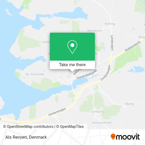Als Revyen map