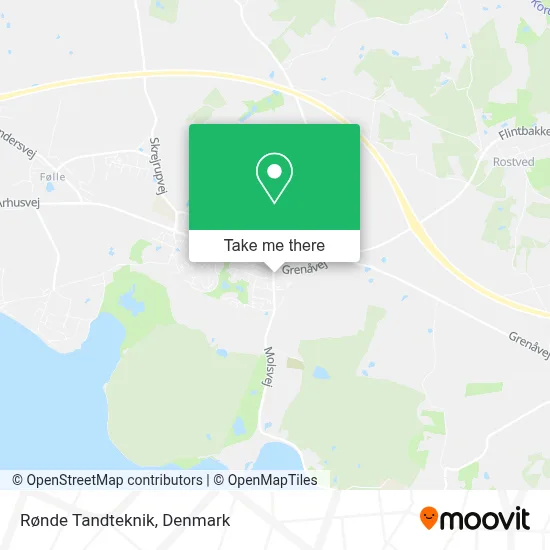 Rønde Tandteknik map