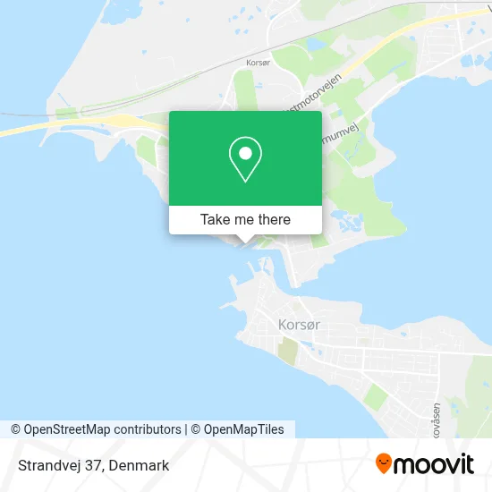 Strandvej 37 map