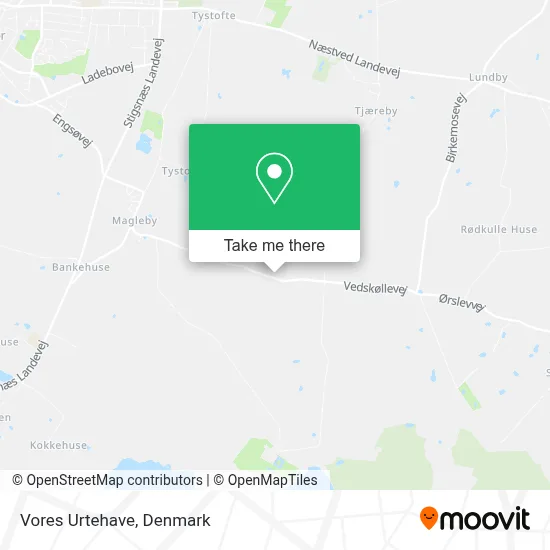 Vores Urtehave map