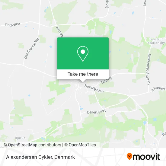 Alexandersen Cykler map