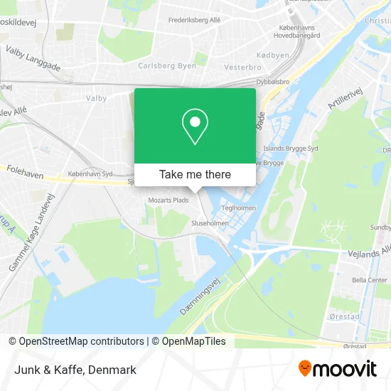 Junk & Kaffe map