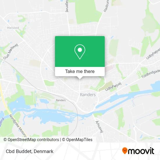Cbd Buddet map