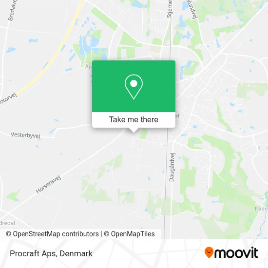 Procraft Aps map