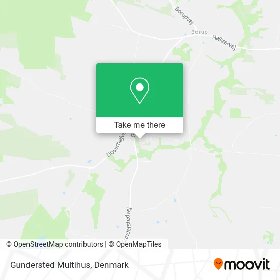 Gundersted Multihus map
