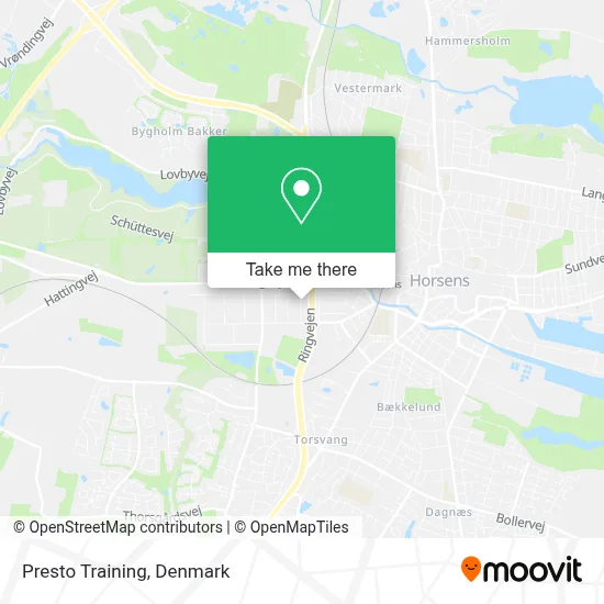 Presto Training map