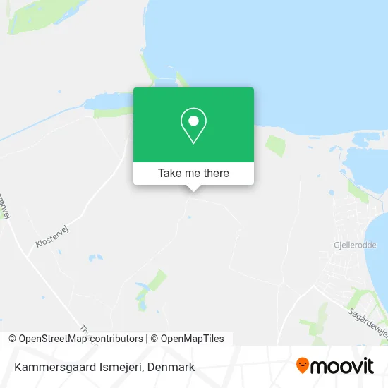 Kammersgaard Ismejeri map