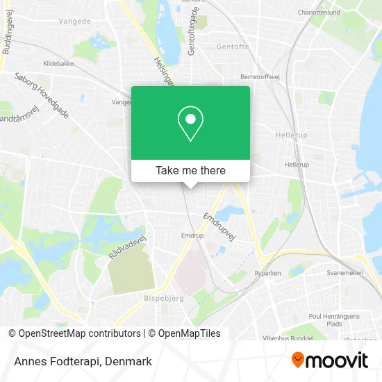 Annes Fodterapi map
