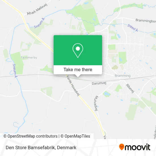 Den Store Bamsefabrik map