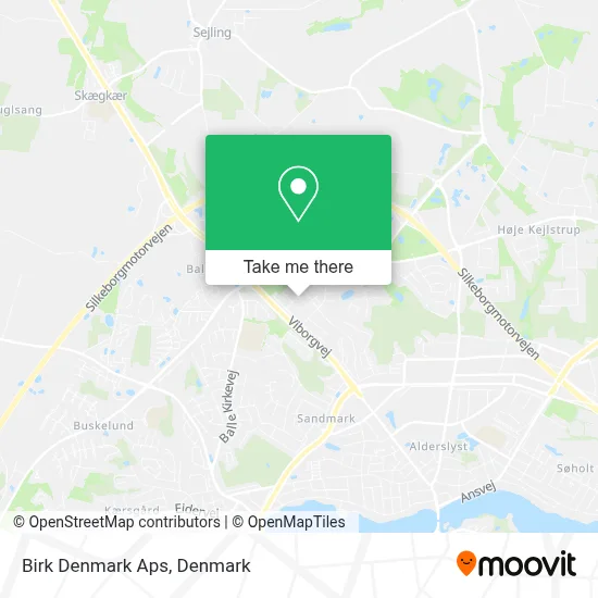 Birk Denmark Aps map
