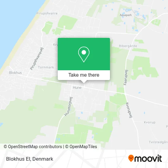 Blokhus El map