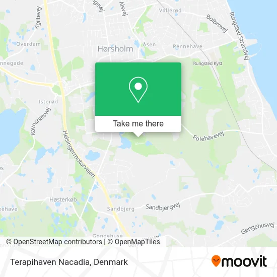 Terapihaven Nacadia map