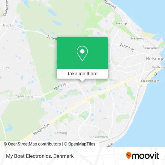 My Boat Electronics map
