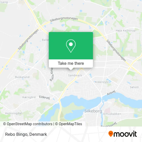 Rebo Bingo map