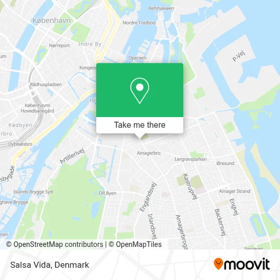 Salsa Vida map