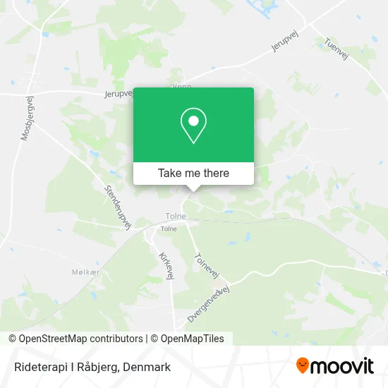 Rideterapi I Råbjerg map
