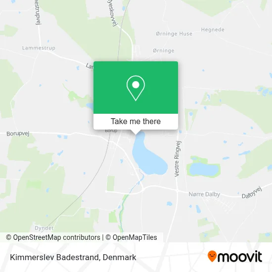 Kimmerslev Badestrand map