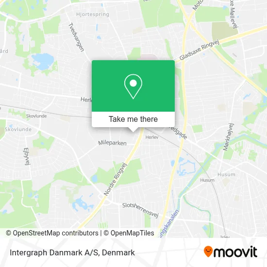 Intergraph Danmark A/S map