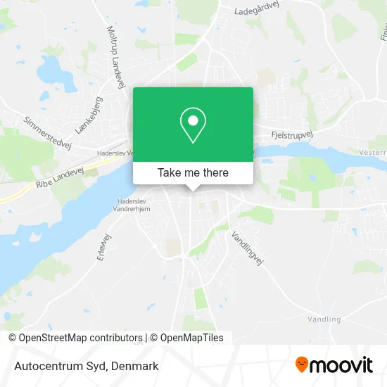 Autocentrum Syd map