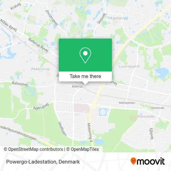 Powergo-Ladestation map