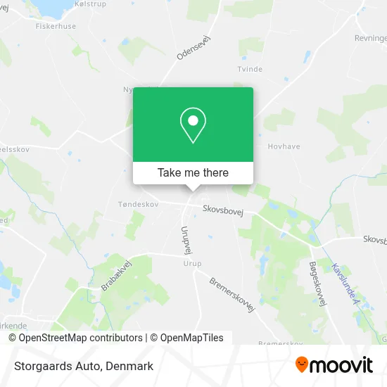Storgaards Auto map