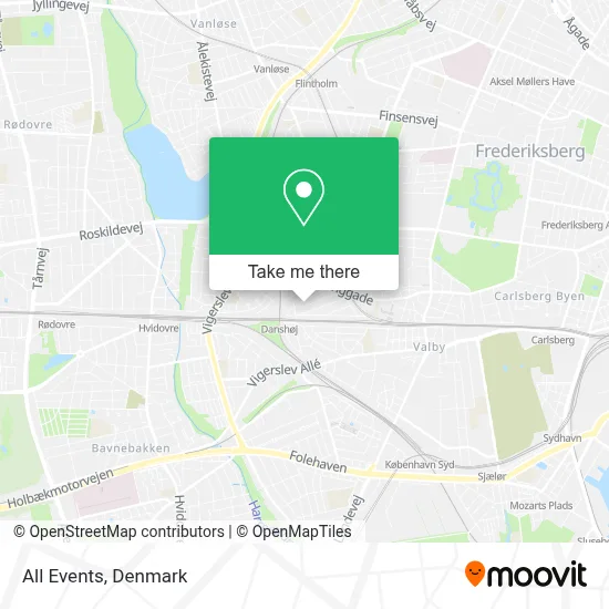All Events map