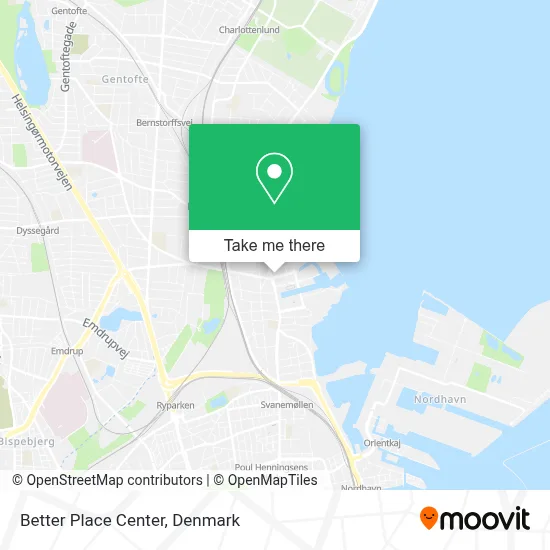 Better Place Center map
