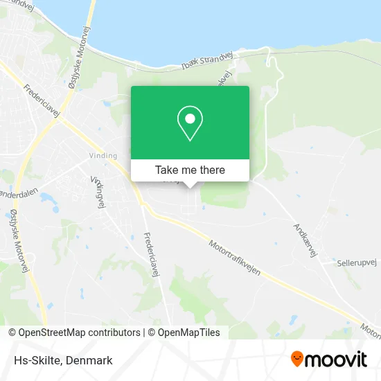 Hs-Skilte map