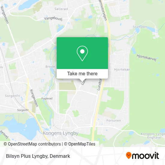 Bilsyn Plus Lyngby map