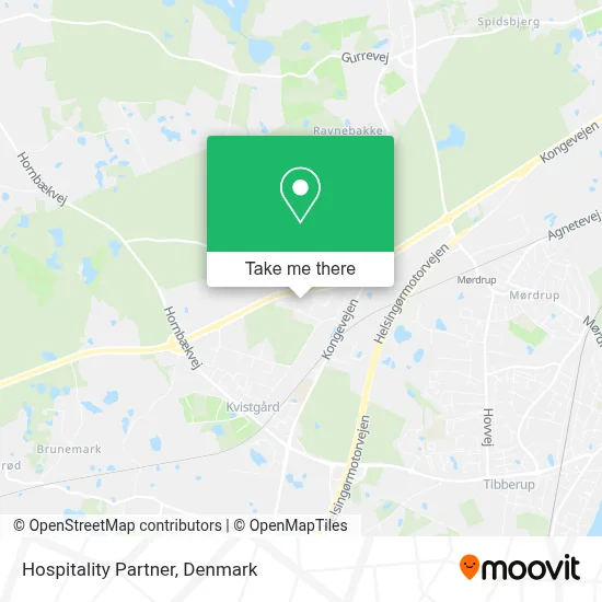 Hospitality Partner map