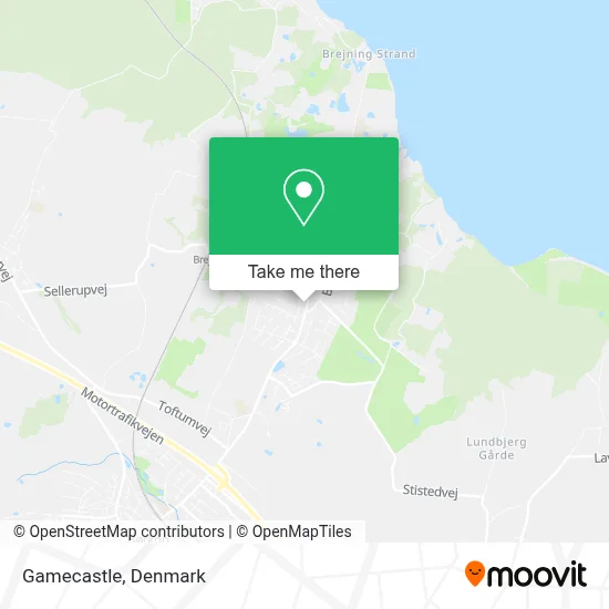 Gamecastle map