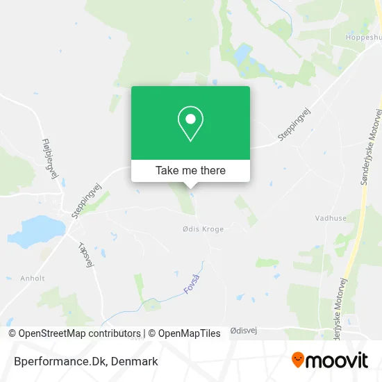 Bperformance.Dk map