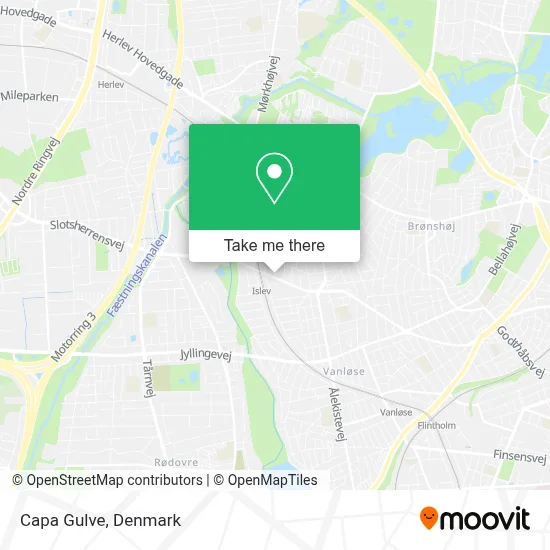 Capa Gulve map