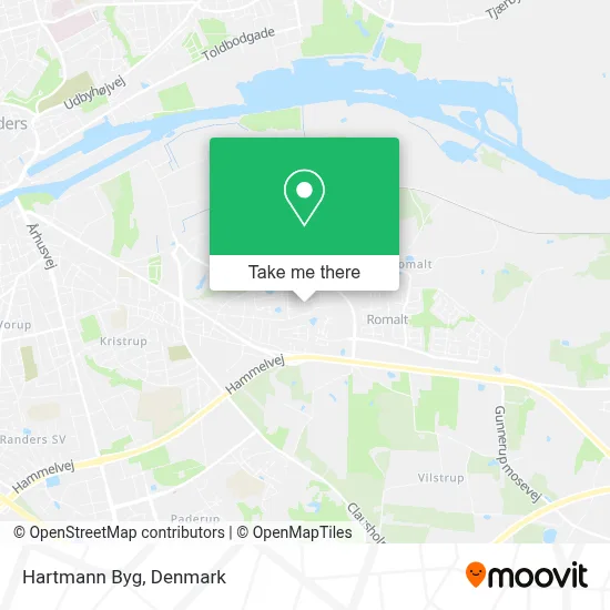 Hartmann Byg map