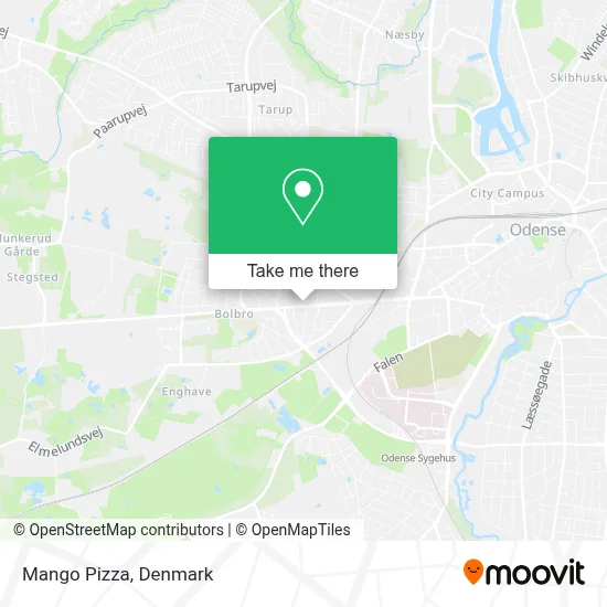 Mango Pizza map