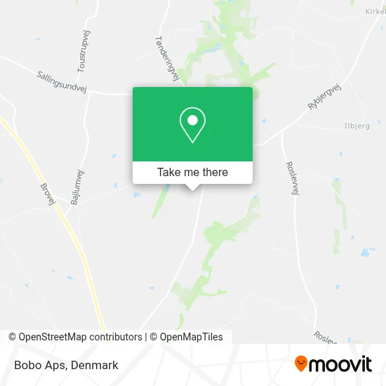 Bobo Aps map