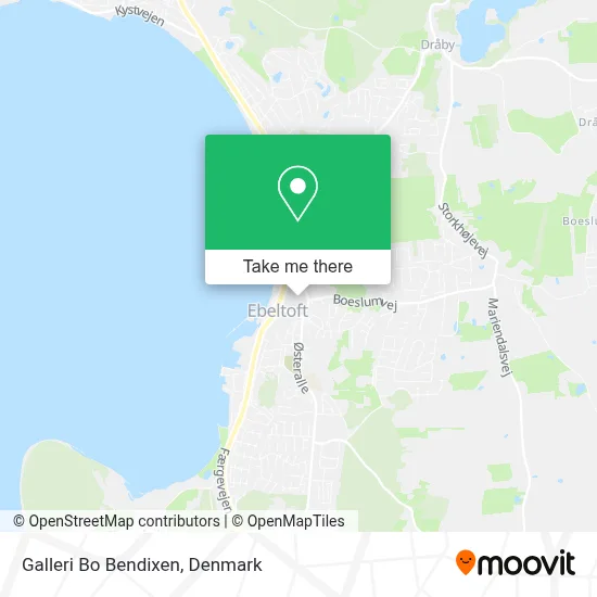 Galleri Bo Bendixen map