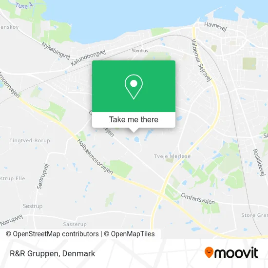 R&R Gruppen map
