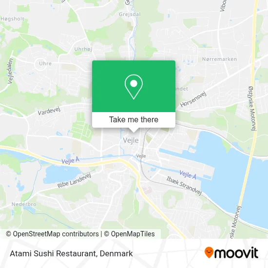 Atami Sushi Restaurant map