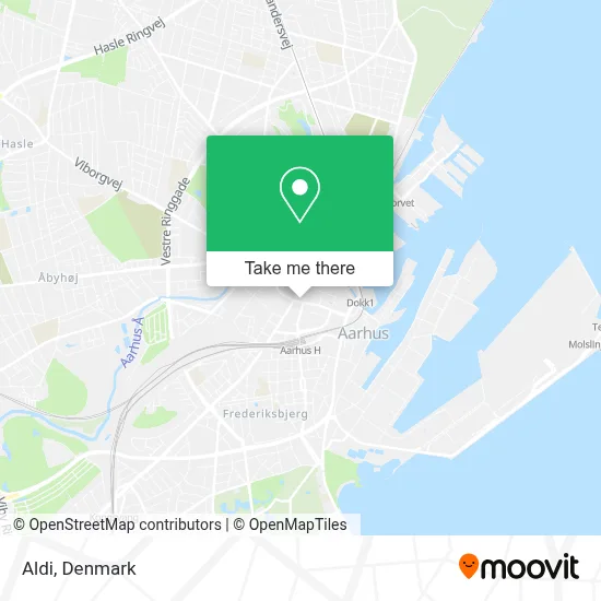 Aldi map