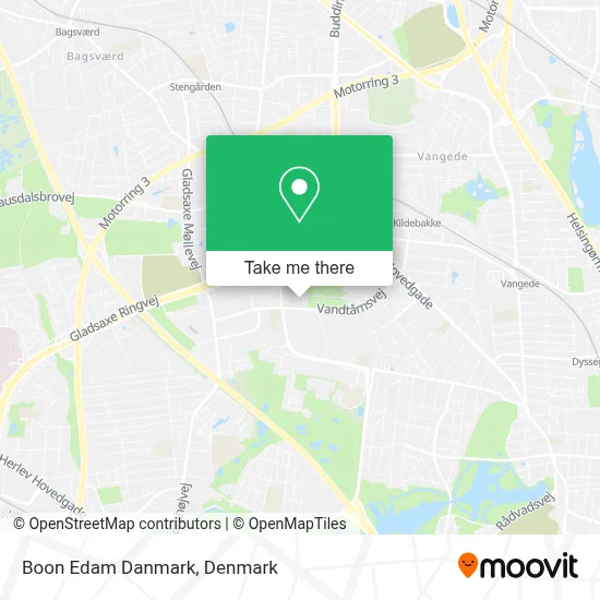 Boon Edam Danmark map