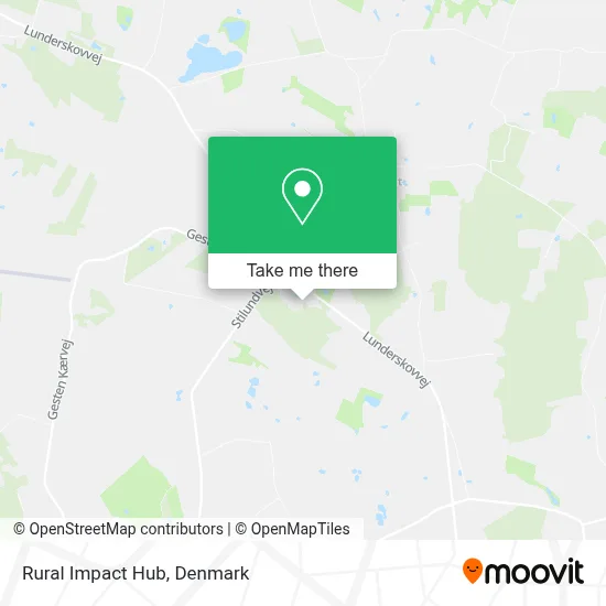 Rural Impact Hub map